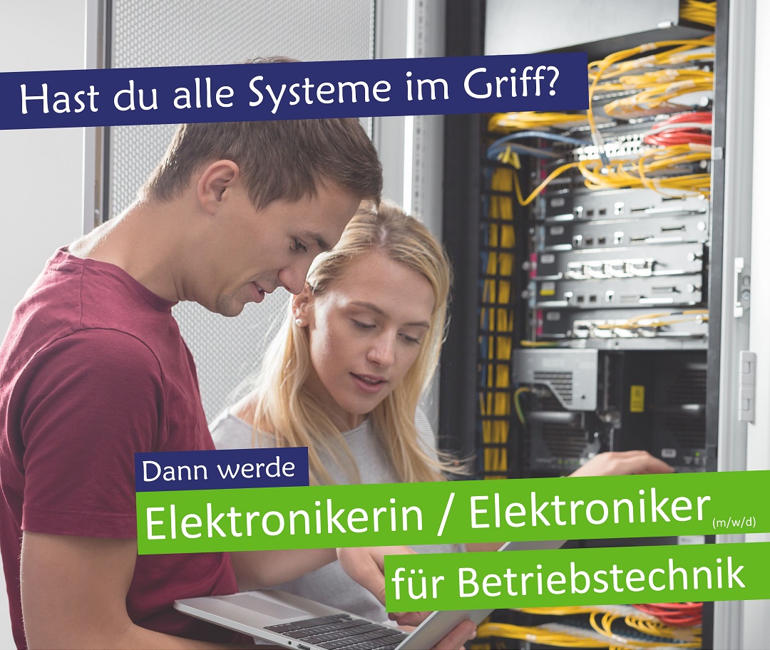Elektronikerin / Elektroniker (m/w/d) für Betriebstechnik