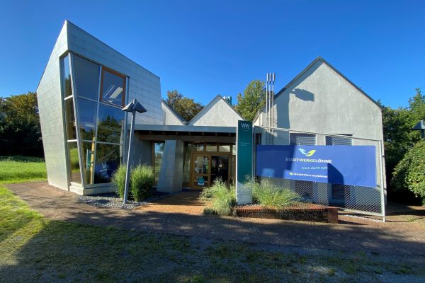 Die Heizzentrale in der Rathausstraße.